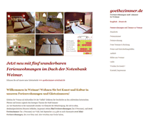 Tablet Screenshot of goethezimmer.de